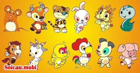 Số đề quy theo các con vật Số đề quy theo các con vật