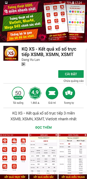 Chọn phần mềm kết quả xổ số của xoso.me Chọn phần mềm kết quả xổ số của xoso.me
