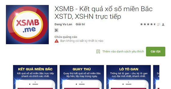 Ứng dụng xổ số trực tiếp miền bắc Ứng dụng xổ số trực tiếp miền bắc
