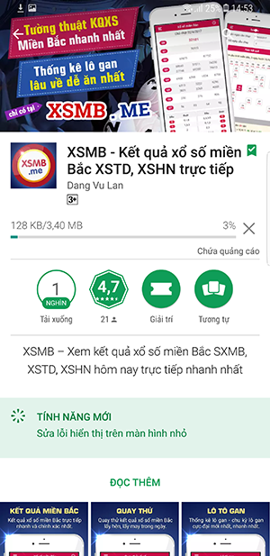 Chờ load ứng dụng Chờ load ứng dụng xosomienbac