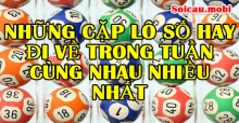 Những cặp lô số hay đi về trong tuần cùng nhau nhiều nhất