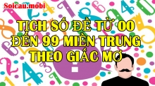 Tịch số lô đề miền trung từ 00 đến 99 theo giấc mơ chuẩn nhất Tịch số lô đề miền trung từ 00 đến 99 theo giấc mơ chuẩn nhất