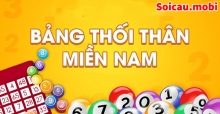 Bảng thối thân - Cách dùng bảng thối thân miền Nam chính xác nhất Bảng thối thân - Cách dùng bảng thối thân miền Nam chính xác nhất